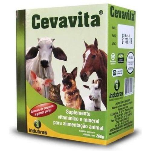 Suplemento Cevavita 200g | Recuperação Para Animais