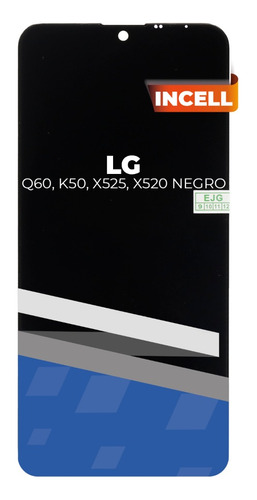 Lcd Para LG Q60 , K50 , X525 , X520 Negro