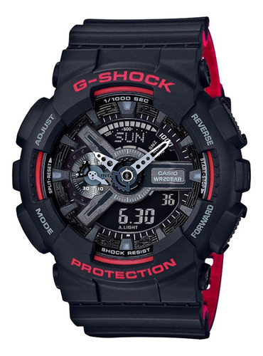 Reloj G-shock Ga-110hr-1a Resina Hombre Negro