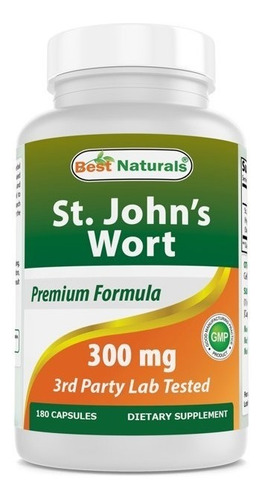 Best Naturals I St. John Wort  I 300mg I 180 Capsules