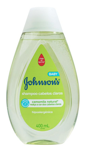  Shampoo Camomila Natural Johnson's Baby Frasco 400ml