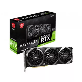 Tarjeta De Video Msi Rtx 3060 Ti Ventus 3x 8gb Oc Gddr6 Lhr