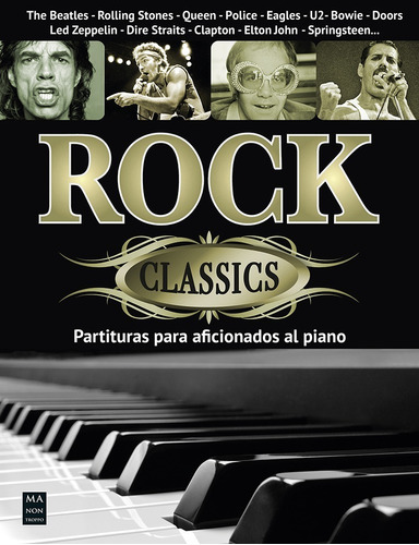 Rock Classics - Partituras Para Aficionados Al Piano