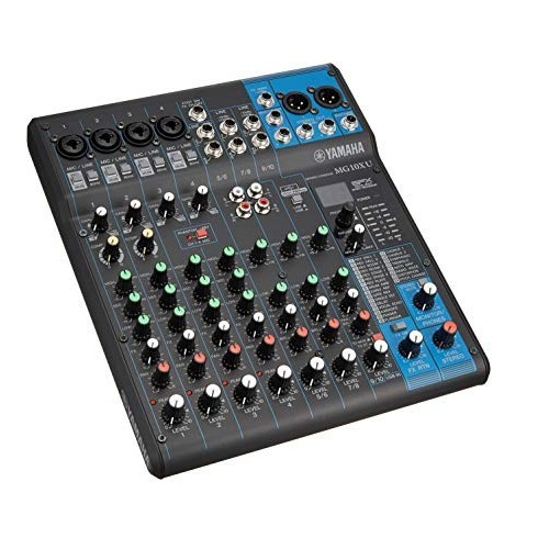 Yamaha Mg10-xu Consola Mixer 10 Canales Usb Mg10xu En Cuotas