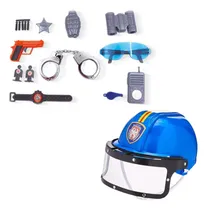 Comprar Kit Policial Police Department Cu002F Acess + Capacete Policial