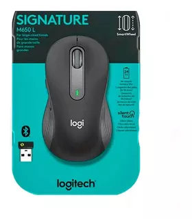 Mouse Logitech Signature M650 L Para Manos Grandes