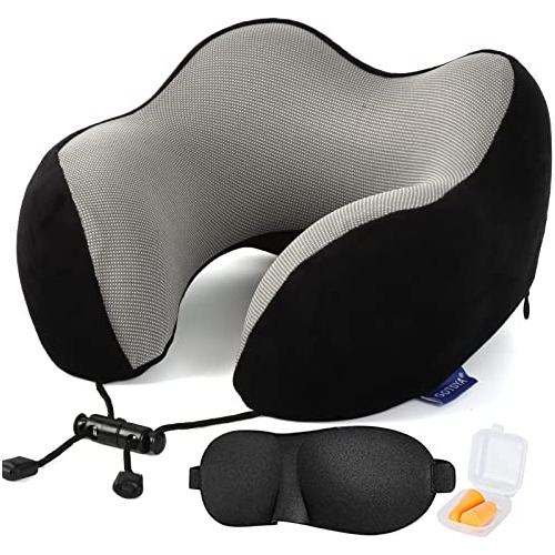 Almohada De Viaje, Almohadas De Cuello Dormir, Espuma D...