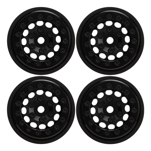 Llanta Rc Beadlock De 1,0 Pulgadas, 4 Unidades, 12 Agujeros,