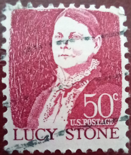 Estampilla Usa. Lucy Stone 1968