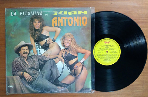 Juan Antonio La Vitamina 1991 Disco Lp Vinilo