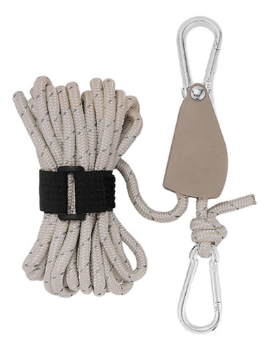 Cordón De Suspensión De Cuerda De Polea De L Y Marrón