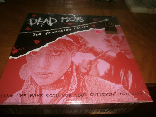 Dead Boys 3rd Generation Nation  Demos Lp