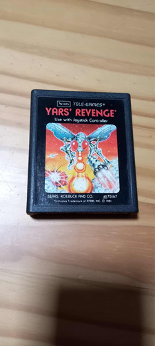 Jogo De Videogame Atari 2600 Yars Revenge Cartucho Original