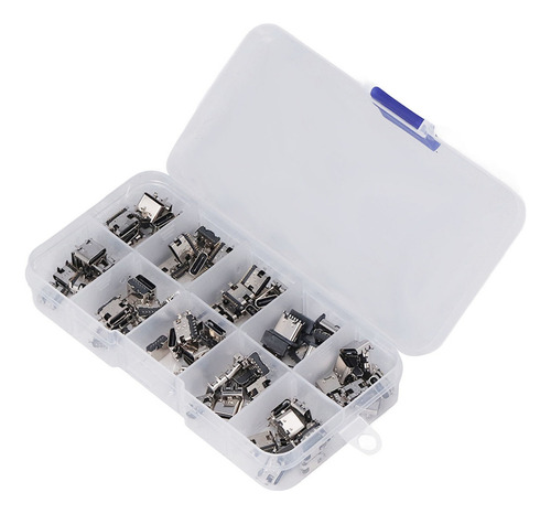 Puerto De Conector Usb Tipo C, 100 Piezas, Enchufe Hembra, S
