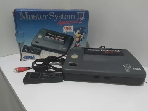 Sega Master System 3 + Sonic Na Memória