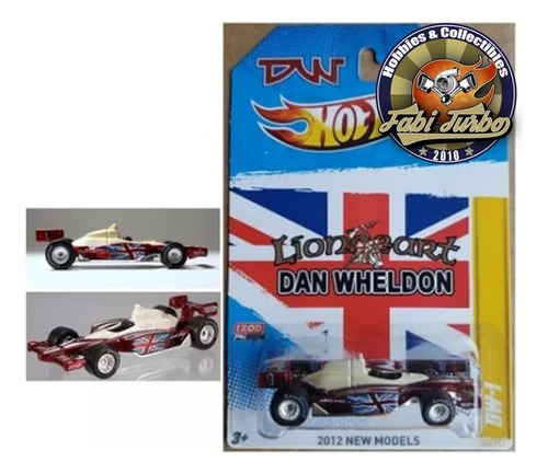 Hot Wheels Dan Wheldon Formula Indy Dw-1 - Pneus De Borracha