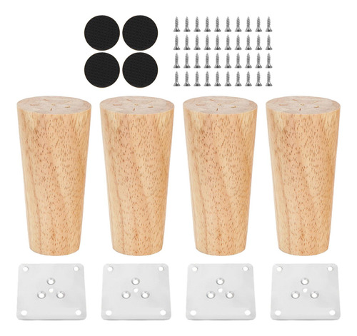 Patas De Gabinete De 4 Piezas, Patas De Altura 10cm
