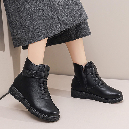 Botines Casuales De Tacón Alto Para Mujer, Cómodos Botines D