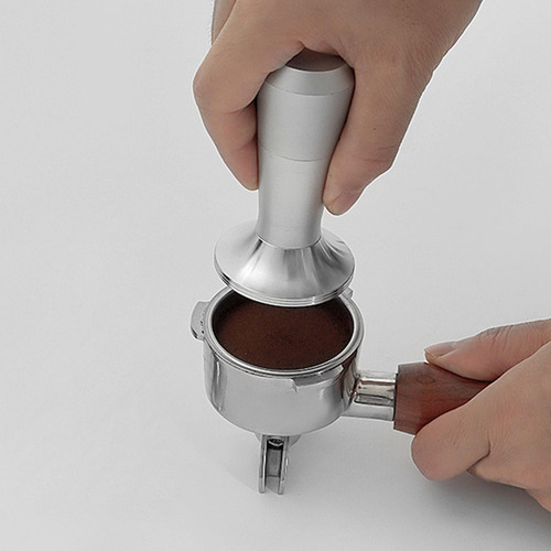 Para Espresso Tamper Tamper De Café Profesional Plata 51mm /