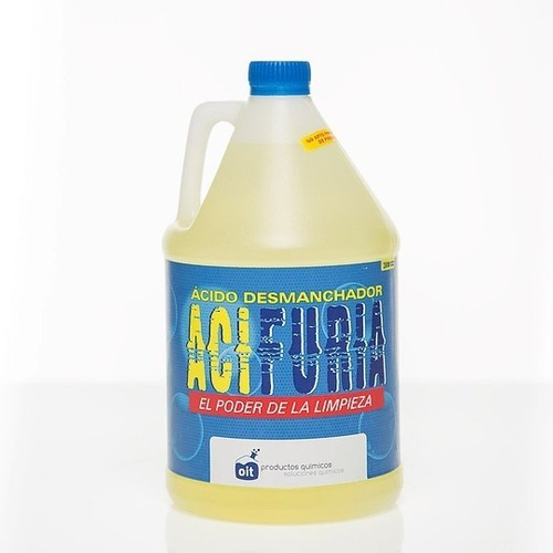 Acido Furia Desmanchador 3800cc - L A $9