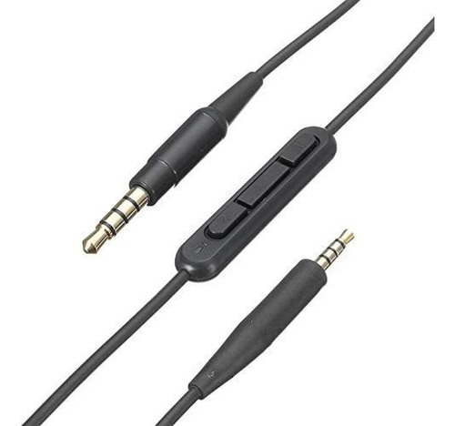 Cable Con Mic Y Volumen Para Auriculares Bose Qc25 Qc35 Oe2