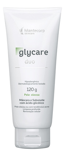 Mantecorp Glycare Duo - Máscara De Limpeza Facial 120g