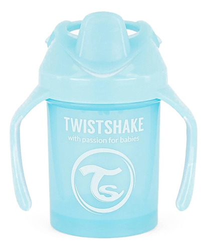 Twistshake Vaso Azul Antiderrame Mini Cup 230ml 4+m 
