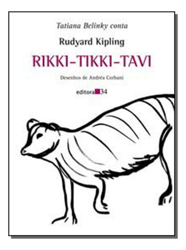 Libro Rikki Tikki Tavi De Kipling Rudyard Editora 34