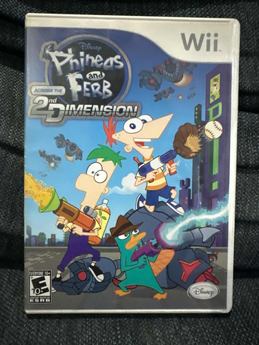 Phineas And Ferb Across The 2nd Dimension Nintendo Wii