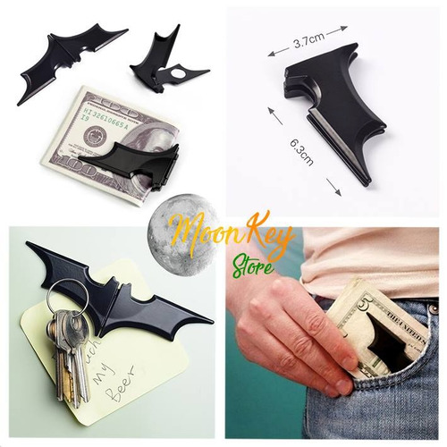 Billetera Batman Clip Magnetico Batman Super Heroes