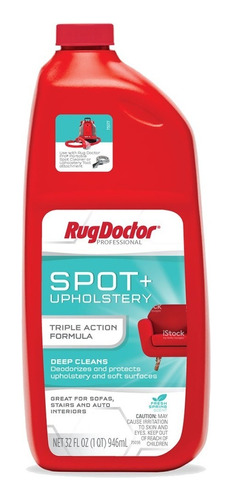 Rug Doctor Spot + Upholstery Limpiador Triple Accion 946 Ml