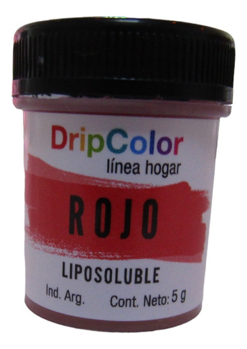Colorante En Polvo Liposoluble Rojo Repostería