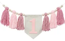 Comprar Boho Hecho A Mano 1er Cumpleaños Silla De Cumpleaños De Rosa