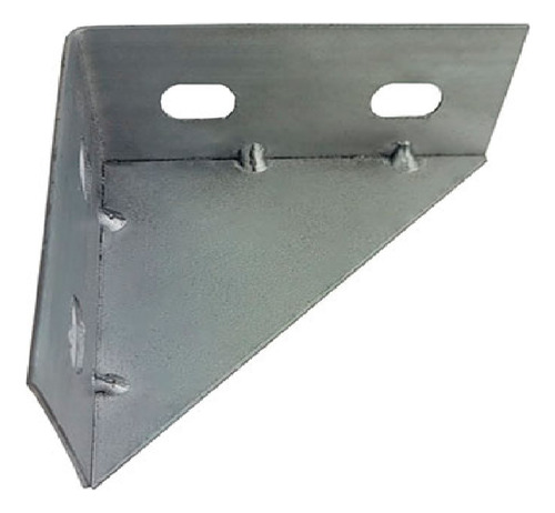 Kit 20 Cantoneira Perfilado 38x38 Reforçada 4 Furos Preto