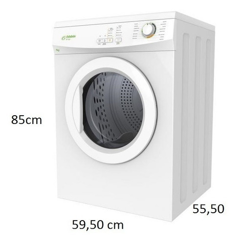 Secarropas Por Calor Eslabón De Lujo 7kg Esr07ab Eps