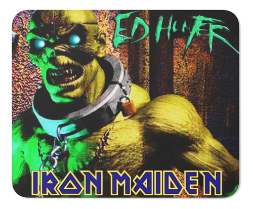 Rnm-0452 Mouse Pad Iron Maiden Ed Hunter (21x17 Cms)
