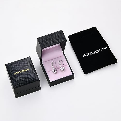 Pendientes De Aro Con Forma De Corazón Para Mujer, Pendiente