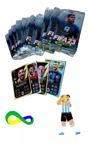 Kit 200 Cards Fifa 23 = 50 Pacotes Duelar Bafo Lançamento!