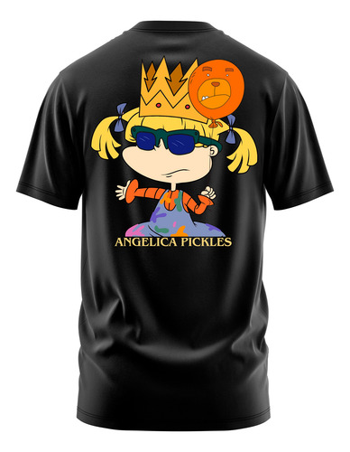 Playera Estilo Angélica Pickles Rugrats, 100% Algodón