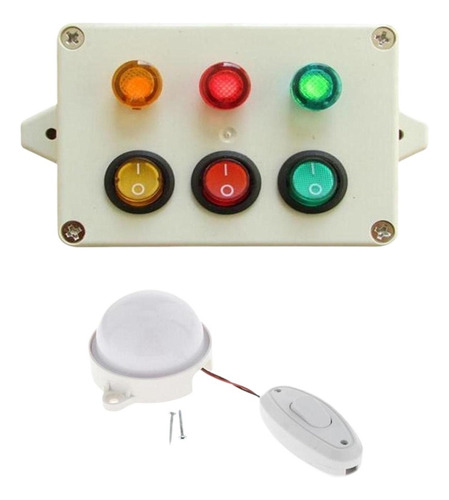 L 2x Mini Busyboard Diy Traffic Light Toy Habilidades