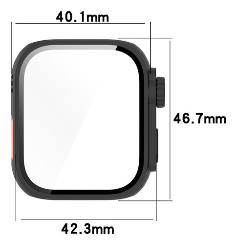 6 Pc Funda Protectora De Pantalla Para Huawei Watch Fit 3