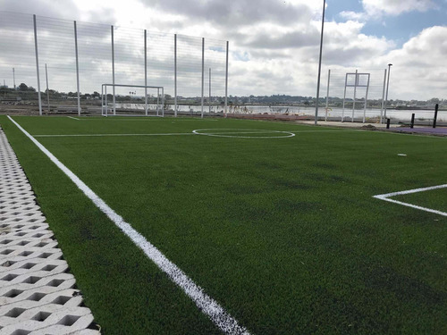 Imagen 7 de 11 de Césped Sintético 45mm. Canchas Futbol Instalada! Colocada!