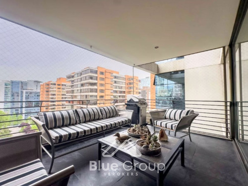 Moderno Departamento Amoblado, La Condes 3d 3b Estar