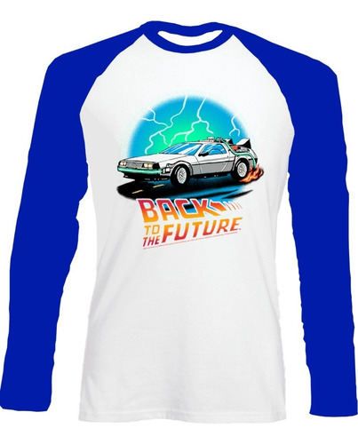Camiseta Back To The Future Volver Al Futuro Ranglan Movies