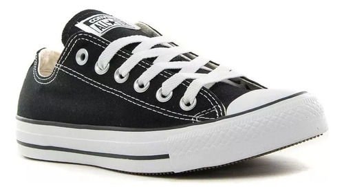 Zapatillas Bajas De Lona Negra Converse Chuck Taylor Core