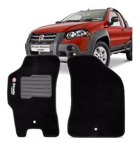 Alfombras Auto Ecológicas Original Tevic Fiat Strada Locker