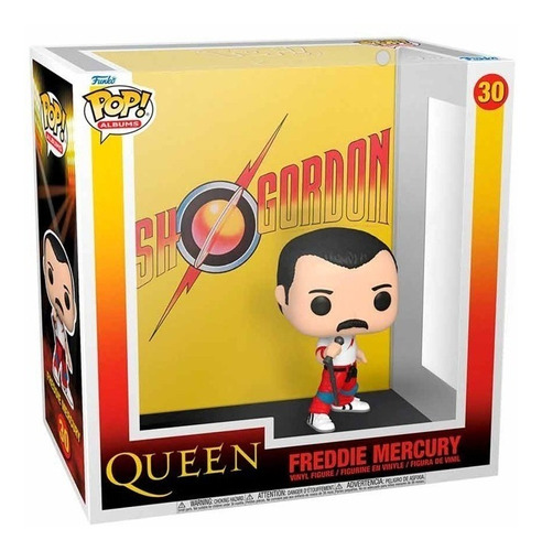 Funko Pop Queen Con Protector - Freddie Mercury Nuevo Vinilo