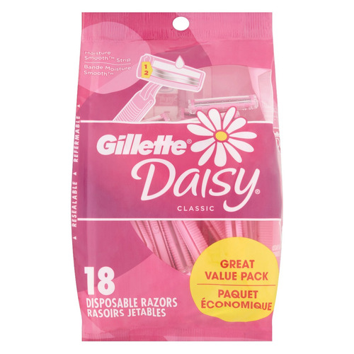 Gillette Margarita Clásica De Afeitar Desechables Cuenta 18