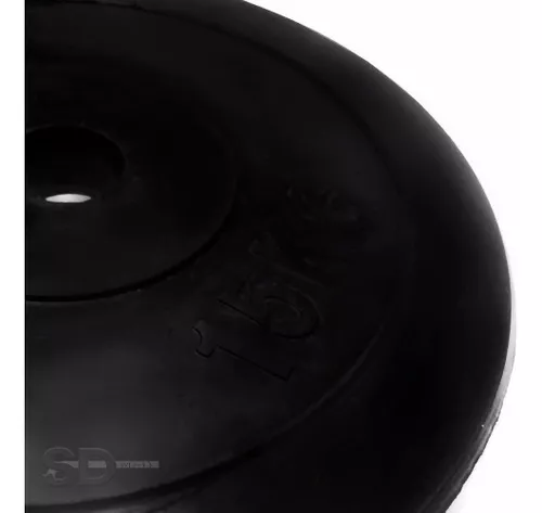 Disco Engomado 20 KG para Barra Olímpica Eco Rubber