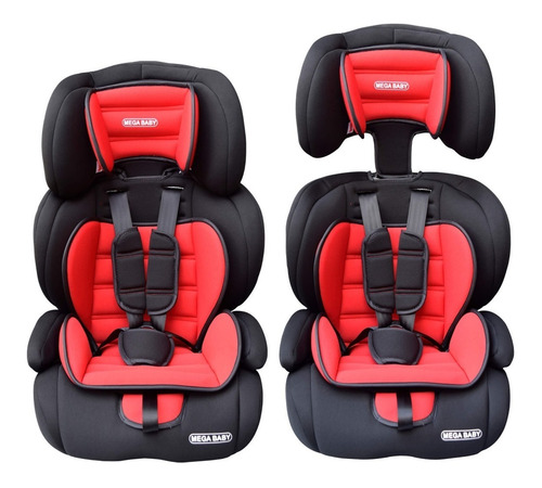 Imagen 5 de 9 de Butaca Booster Mega Baby Auto Bebe 3en1 Mega Baby 9 A 36 Kg